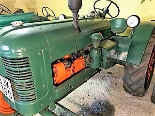 Veterantraktor - Bolinder Munktell - Teddy. 1950. Fotogen. Fotogen. 12 v. Målad av tidigare ägare. R...